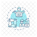 Work in team  Icon