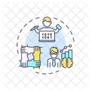 Work in team  Icon