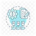 Work Instructions Documentation Management Checklist Icon