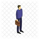 Work Man  Icon
