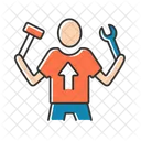 Work Motivated Desire Icon