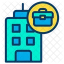 Office Building Building Business Hub Icon