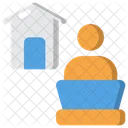 Work on Home  Icon