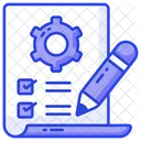 Work Planning Technical Icon