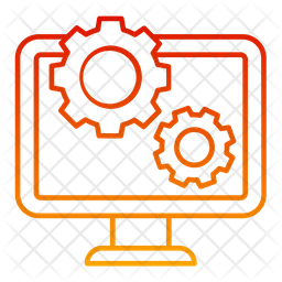 Work Process Icon - Download in Gradient Style