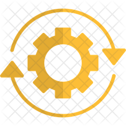 Work Process Icon - Download in Flat Style