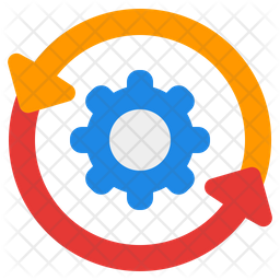 Work Process Icon - Download in Flat Style