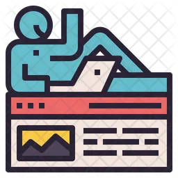 Work Remotely  Icon