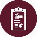 Work Report Audit Checklist Icon