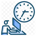 Schedule Work Time Icon