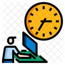 Schedule Work Time Icon
