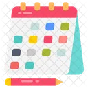 Work Scheduling Time Management Project Planning Icon