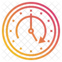 Clock Work Time Office Element Icon
