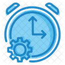 Work Time Working Time Time Management Icon