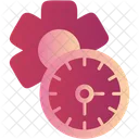 Work Time Business Cog Icon