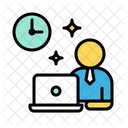 Work Working Time Icon