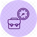 Work Time Hours Icon