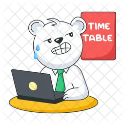 Work Timetable  Icon