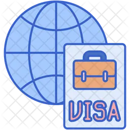 Work Visa  Icon