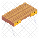 Office Table Work Desk Workbench Icon
