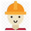Avatar Worker Construction Icon