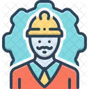 Worker Laborer Roustabout Icon