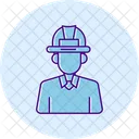 Worker Lifelong Learning Icon Employee Icon