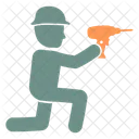 Worker Construction Builder Icon