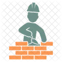 Worker Construction Builder Icon