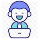 Worker Man Work Icon