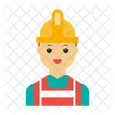 Worker Engineer Avatar Icon