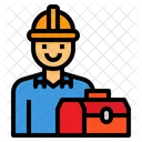 Engineer Avatar Worker Icon