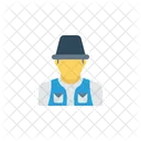 Worker Construction Professional Icon
