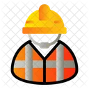 Worker Employer Builder Icon