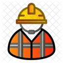 Worker Employer Builder Icon