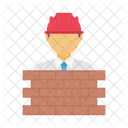 Worker Engineer Builder Icon