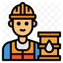 Worker Oil Refininery Avatar Icon