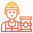 Worker Oil Refininery Avatar Icon