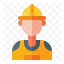 Worker Labor Man Icon
