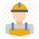 Worker Labour Engineer Icon