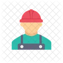 Worker Man User Icon
