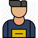Worker Builder Construction Icon