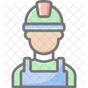 Worker Constructor Professional Icon