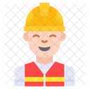 Worker Man Person Icon