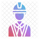 Worker Construction Engineer Icon