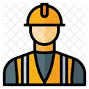 Worker Labor Construction Icon