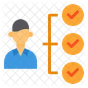 Worker Checklist  Icon