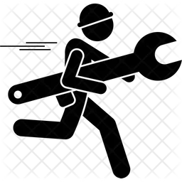 Worker Emergency  Icon