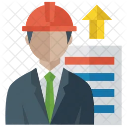 Worker Growth  Icon