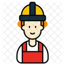 Worker Man Work Icon